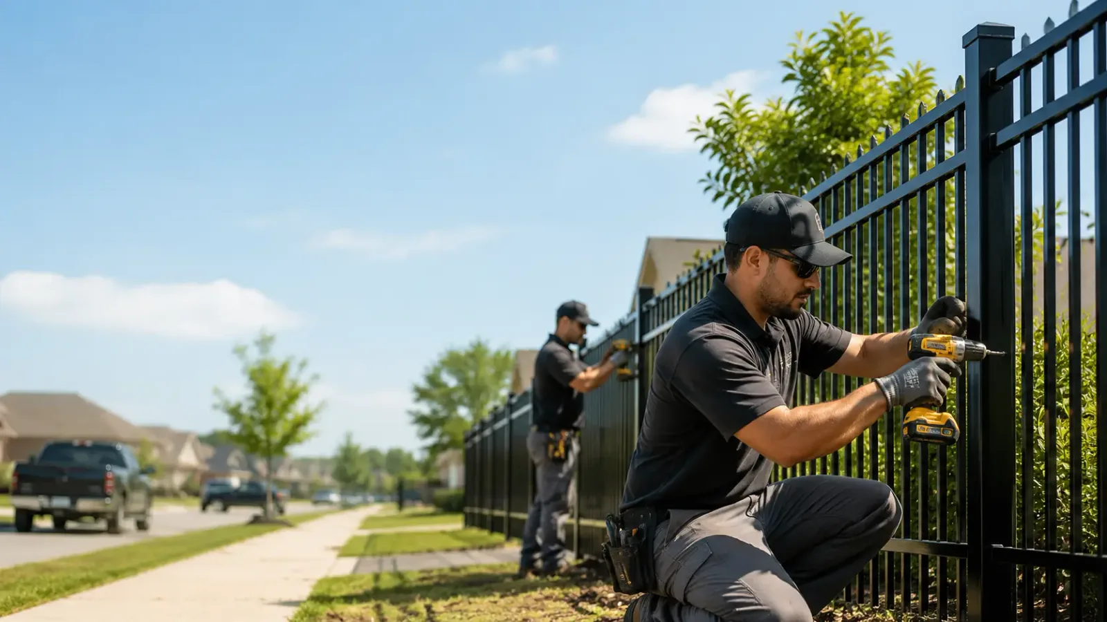Metal Fence Installation in Mansfield, OH